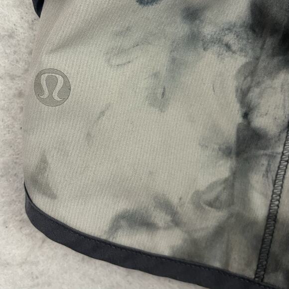 Lululemon Speed Up Shorts Womens Size 2 Gray Tie Dye Lined 2.5 Inseam W7TDR - Picture 10 of 14